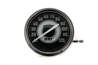 HARLEY Replica 2:1 Speedometer with White Needle fits 1940-1945 FL,