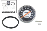 HARLEY Replica 2:1 Speedometer with Orange Needle fits 1941-1961 FL,   1936-1940 EL,   1936-1952 WL,   1938-1948 UL,