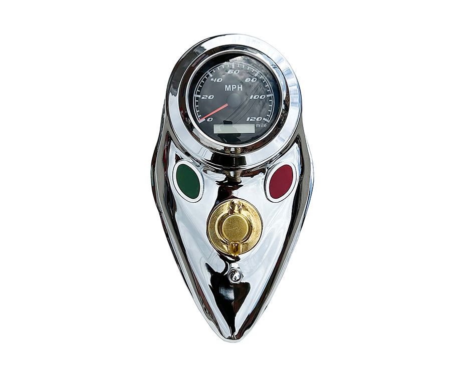 HARLEY 85mm GPS-Tachometer-Kit passend für 1939-1946 EL,