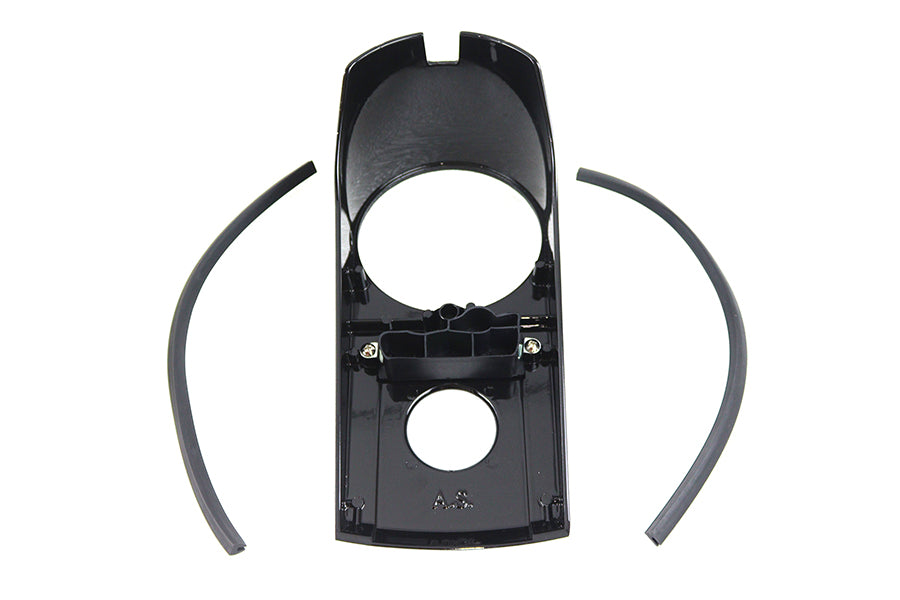 HARLEY Schwarze Armaturenbrettabdeckung Passend für 1991-1995 FXST, 1991-1995 FLST,