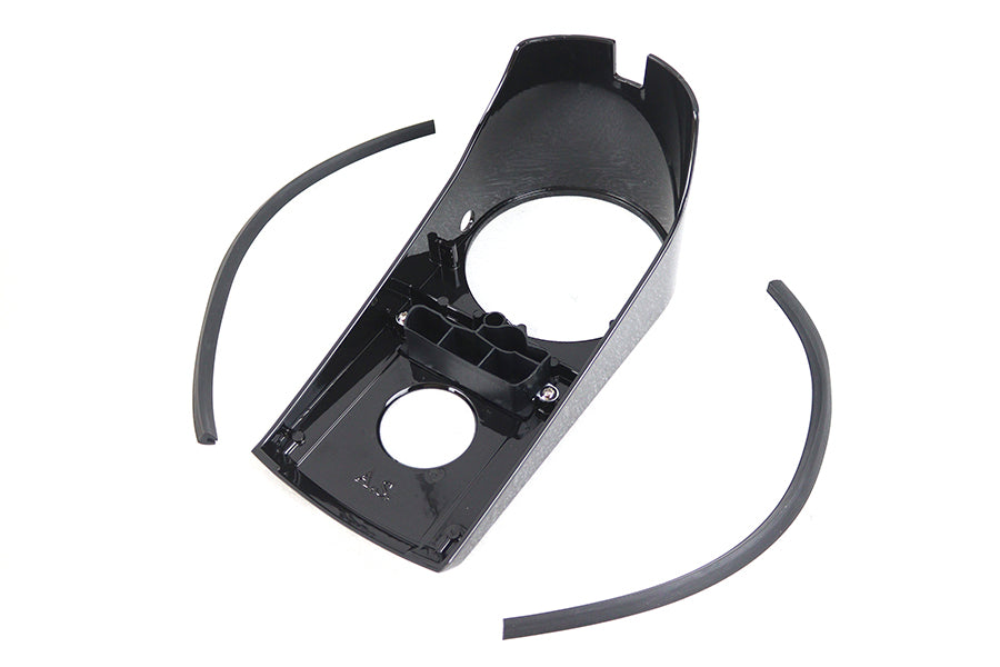 HARLEY Schwarze Armaturenbrettabdeckung Passend für 1991-1995 FXST, 1991-1995 FLST,