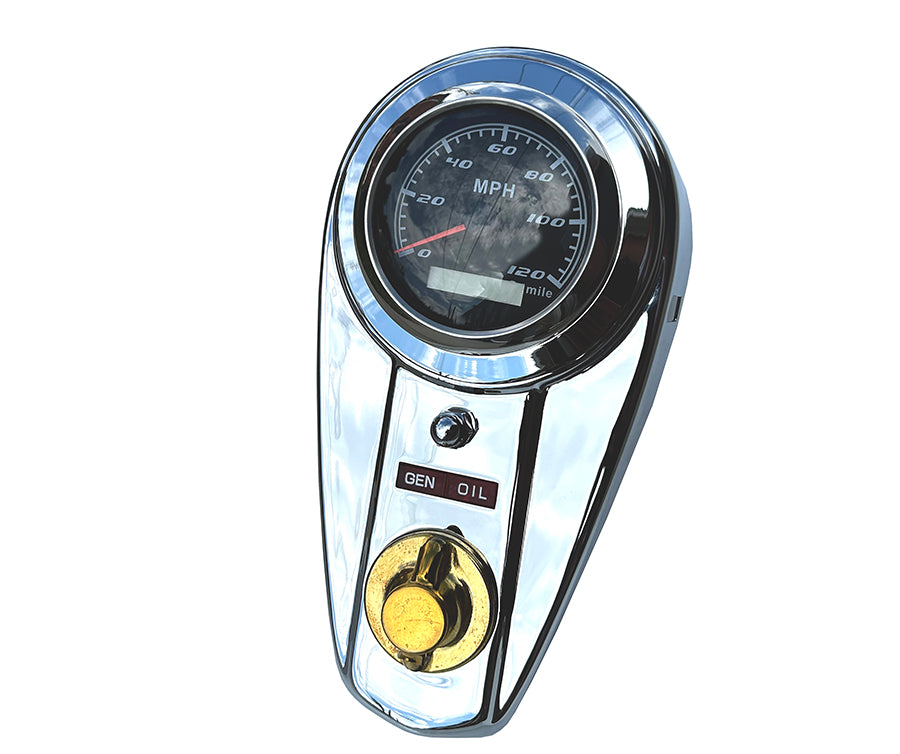 HARLEY 85mm GPS-Tachometer-Kit passend für 1941-1967 FL,