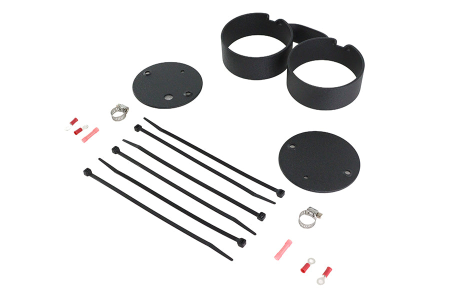 HARLEY Doppel-Anzeigehalterung Schwarz Passend für 1995-2005 FXD, 1995-2005 XL,