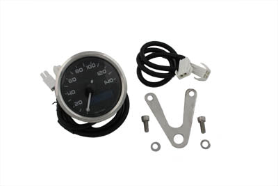 HARLEY Mini 60mm Electronic Speedometer Fits 0-  Custom, application for all models with electronic