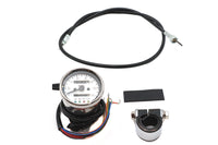 HARLEY Mini 60mm Tachometer mit 2:1 Übersetzung Passt 0-  Zoll, Anwendung