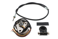 HARLEY Mini 60mm Tachometer mit 2:1 Übersetzung Passt 0-  Zoll, Anwendung
