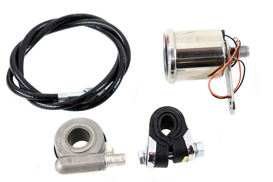 HARLEY Deco Mini 48mm Tachometer-Kit mit 2:1-Übersetzung für 0-Custom, Anwendung