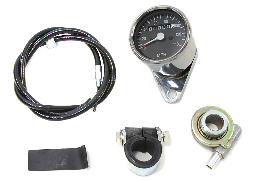 HARLEY Mini 60mm Tachometer mit 2:1 Übersetzung passt 0- Custom, Anwendung