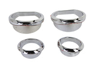 HARLEY Tacho-Zierring Chrom Passend für 2014-UP FLH, 2014-UP FLHX, 2014-UP FLHTCU, 2014-UP FLHTCUTG,