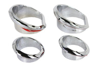 HARLEY Tacho-Zierring Chrom Passend für 2014-UP FLH, 2014-UP FLHX, 2014-UP FLHTCU, 2014-UP FLHTCUTG,