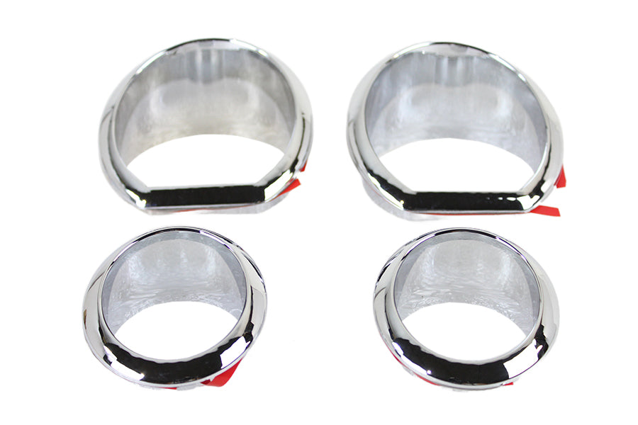 HARLEY Tacho-Zierring Chrom Passend für 2014-UP FLH, 2014-UP FLHX, 2014-UP FLHTCU, 2014-UP FLHTCUTG,