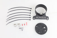 HARLEY Single Gauge Mount Bracket Black fits 1995-2005 XL,   1995-2005 FXD,
