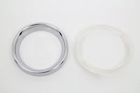 HARLEY 2 Zoll Anzeigeblende Chrom passend für 1986-2013 FLH, 1986-2013 FLHX, 1986-2013 FLTRX, 19