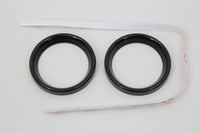 HARLEY 2 inch Gauge Bezel Cover Kit with a Black Finish Fits 1986-2013 FLH,   1986-2013 FLHX,   1986