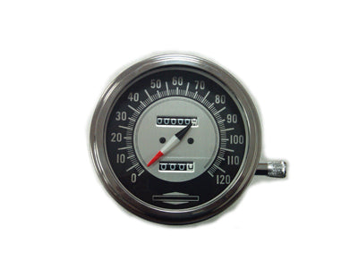 HARLEY Tacho mit 2:1-Übersetzung Passend für 1941-1961 FL, 1936-1940 EL, 1936-1952 WL, 1938-1948 UL,