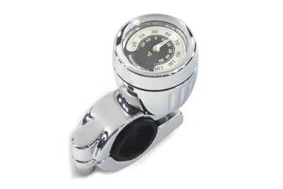 HARLEY Temperature Gauge with Mount Chrome Fits 0-  Custom, Custom application