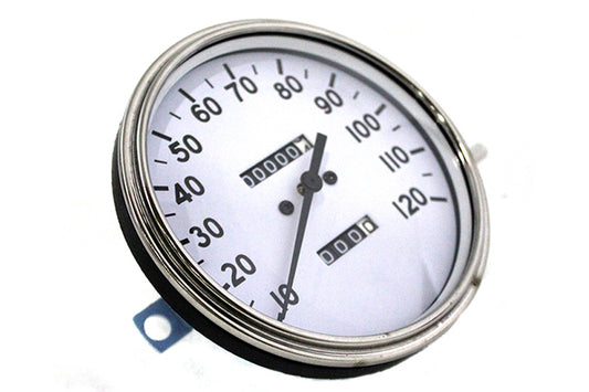HARLEY Replica 2:1 Speedometer with Black Needle fits 1941-1961 FL,   1936-1940 EL,   1936-1952 WL,   1938-1948 UL,