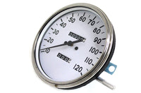 HARLEY Replica 2:1 Speedometer with Black Needle fits 1941-1961 FL,   1936-1940 EL,   1936-1952 WL,   1938-1948 UL,