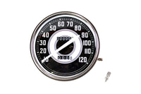 HARLEY Replica 2:1 Speedometer with White Needle fits 1940-1945 FL,