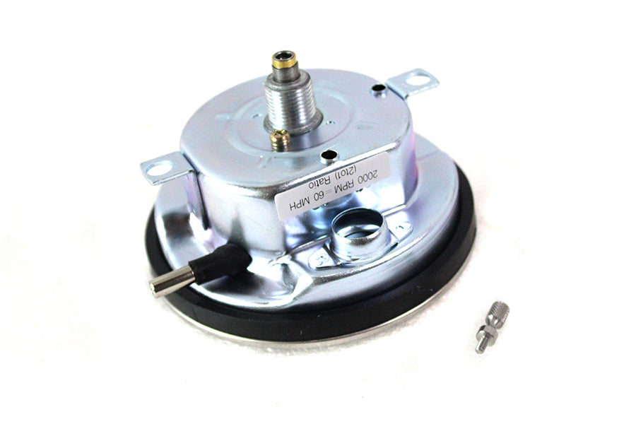 HARLEY Replica 2:1 Speedometer with White Needle fits 1940-1945 FL,