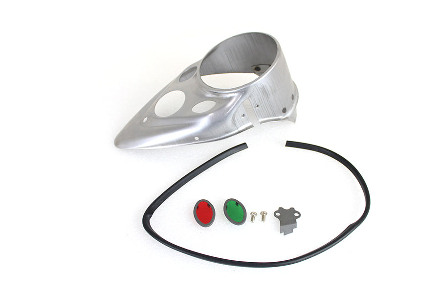 HARLEY Unlackierte Armaturenbrettabdeckung Passt für 1939-1946 EL, 1941-1946 FL, 1942-1946 W,