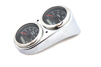 HARLEY GPS Tachometer und Tacho Armaturenbrett-Kit Chrom Passend für 1991-2008 FXD, 1978-1985 FXE, 1988-19