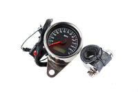 HARLEY Mini Mechanical Speedometer with 2:1 Ratio Fits 0-  Custom, application for mechanical drive