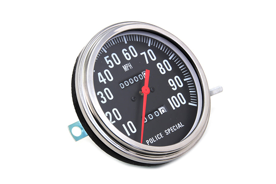 HARLEY Polizei Tachometer 2:1 Übersetzung Passend für 1941-1967 FL, 1936-1952 EL, 1936-1952 W, 1936-1967 G,