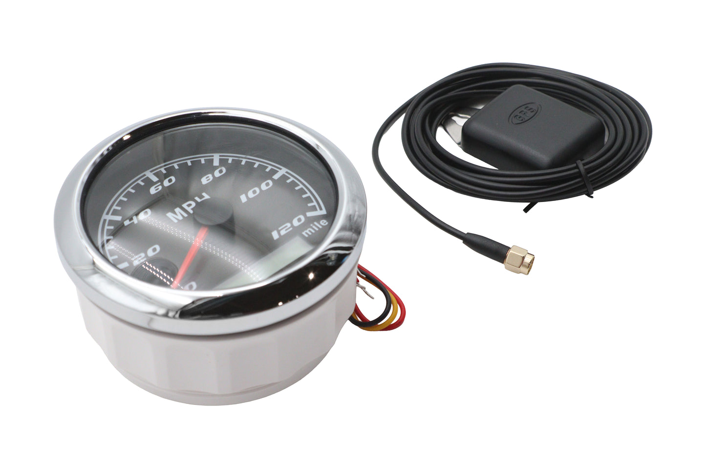 HARLEY 85mm GPS Speedometer Black Fits 0-  Universal, fitment