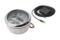 HARLEY 85mm GPS Speedometer Black Fits 0-  Universal, fitment