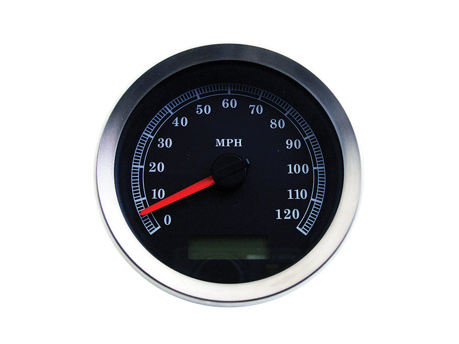 HARLEY 4 inch Electronic Speedometer Assembly Black Fits 2004-2011 FXD,   2004-2013 XL,   2004-2013