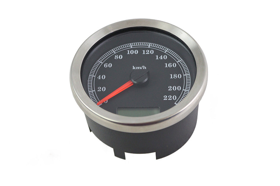 HARLEY 4 inch Electronic Speedometer Assembly Black Fits 2004-2011 FXD,   2004-2013 XL,   2004-2013