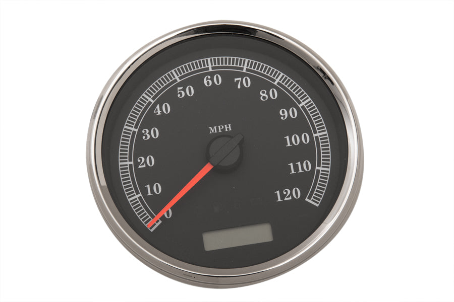 HARLEY 5 Zoll Elektronischer Tacho Schwarz Passend für 2004-2011 FXD, 2004-2010 FLST, 2004-201