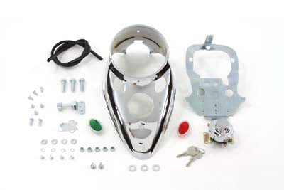 HARLEY Cateye Dash-Kit passt für 1936-1984 FL, 1980-1984 FX, 1985-1986 FX, 1984-1995 FXST, 1991-1