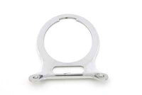 HARLEY Single Gauge Mount Bracket Chrome with Slot Fits 1992-1994 XL,   1991-1994 FXD,