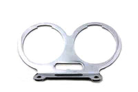 HARLEY Doppel-Instrumentenhalter Chrom mit Schlitz Passend für 1992-1994 XL, 1991-1994 FXD, 1992-1994 FXR