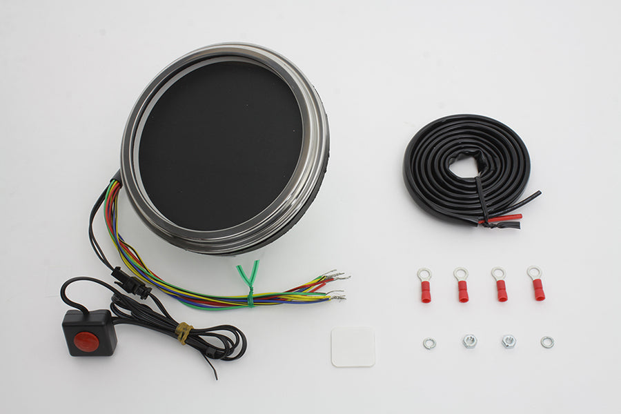 HARLEY LED Digital Tachometer-Baugruppe Passend für 0- Kundenspezifische Anwendungen, für Modelle mit Kabelantrieb
