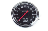 HARLEY Police Special Tachometer mit 2:1-Übersetzung, passend für 1941-1961 FL, 1936-1940 EL, 1936-1952 WL,