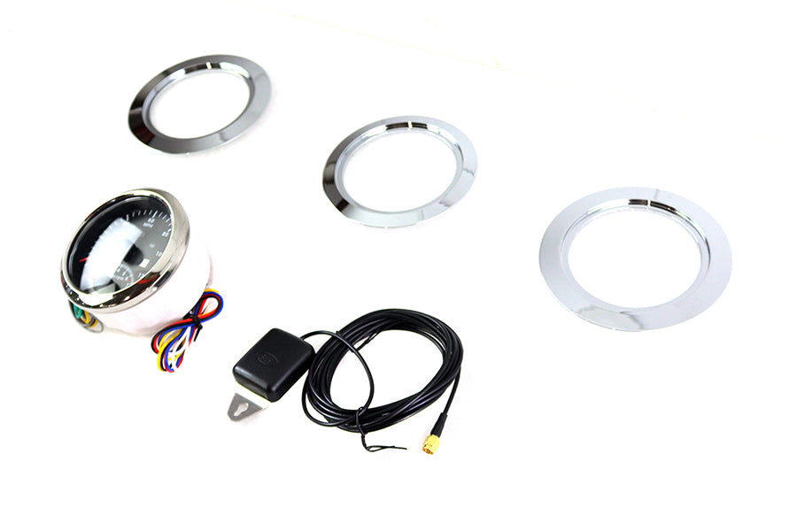HARLEY 85mm GPS-Tachometer und Drehzahlmesser-Kit, passend für 1941–1984 FL,