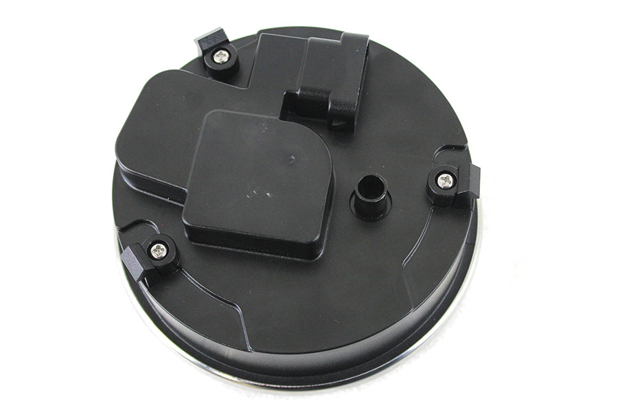 HARLEY AEE 5 Zoll Tachometer im Dakota-Stil Schwarz Passend für 2004-2013 FLHR, 2004-2013 FLST, 2004-2013