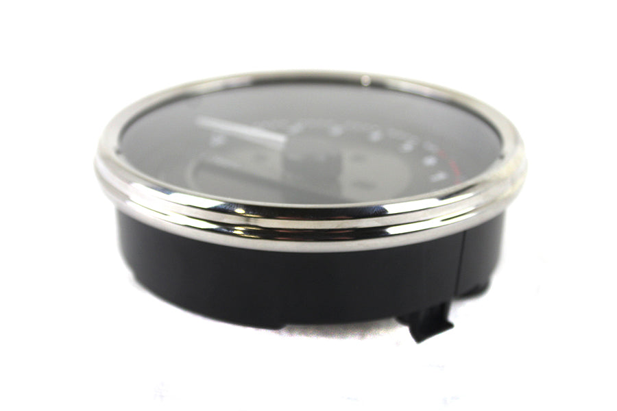 HARLEY AEE 5 Zoll Tachometer im Dakota-Stil Schwarz Passend für 2004-2013 FLHR, 2004-2013 FLST, 2004-2013