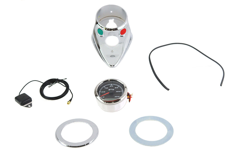 HARLEY 85mm GPS-Tachometer-Kit, passend für 0- Custom, Anwendung