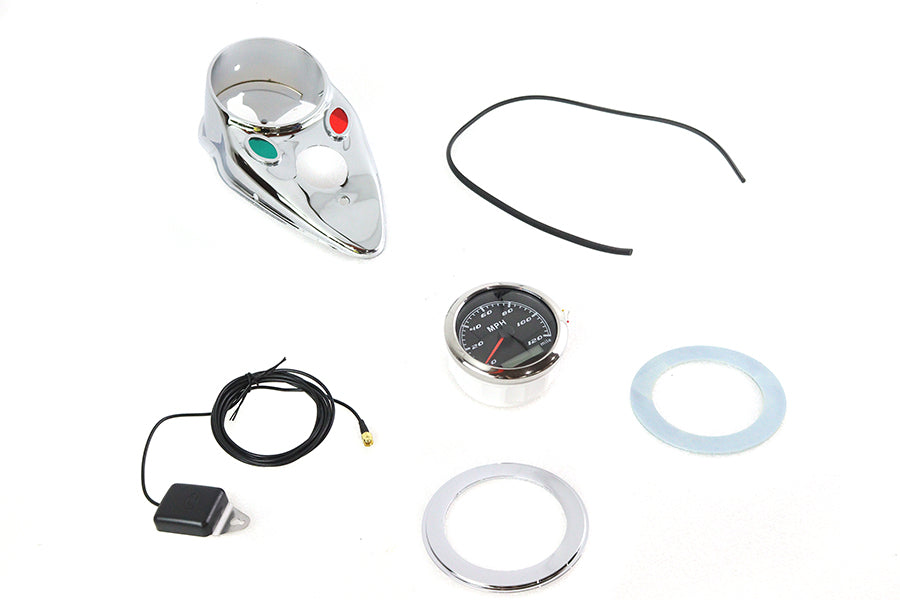 HARLEY 85mm GPS-Tachometer-Kit, passend für 0- Custom, Anwendung
