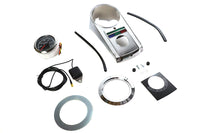 HARLEY 85mm GPS Tacho Kit Chrom Passend für 1968-1984 FL, 1980-1986 FXDWG, 1984-1990 FXST, 198