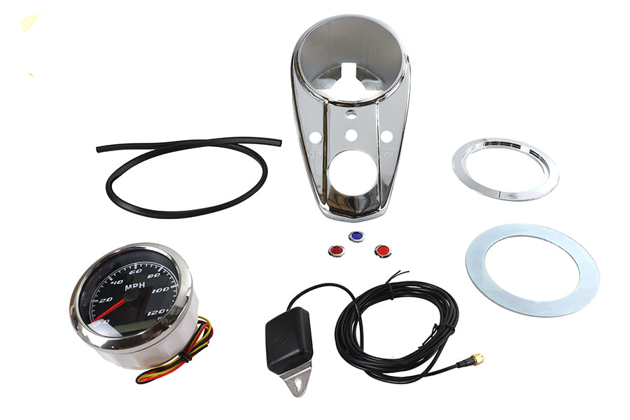 HARLEY 85mm GPS-Tachometer-Kit passend für 1956-1967 FL,