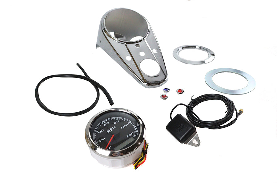 HARLEY 85mm GPS-Tachometer-Kit passend für 1956-1967 FL,