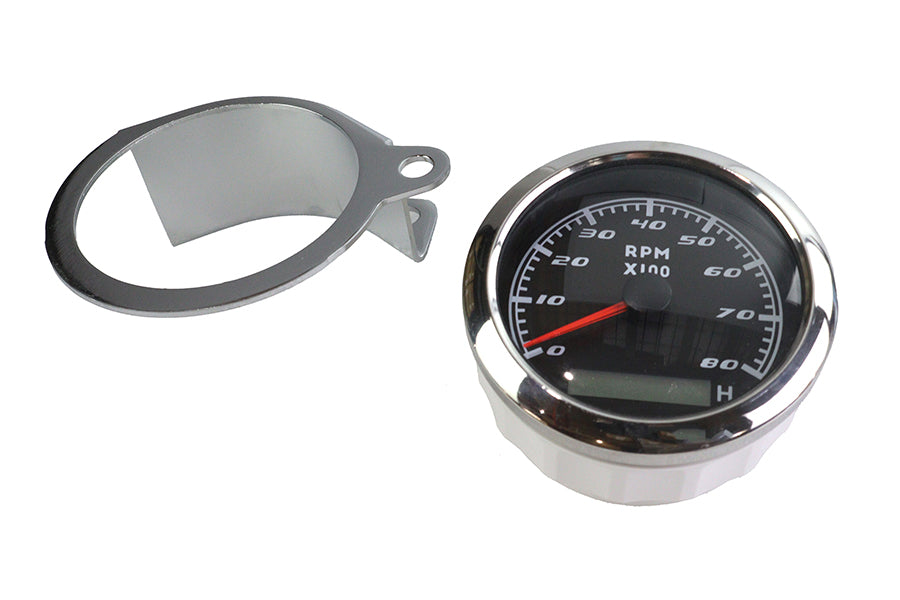 HARLEY 85mm Tachometer-Kit passend für 1965-1972 XL, 1960-1971 FL,