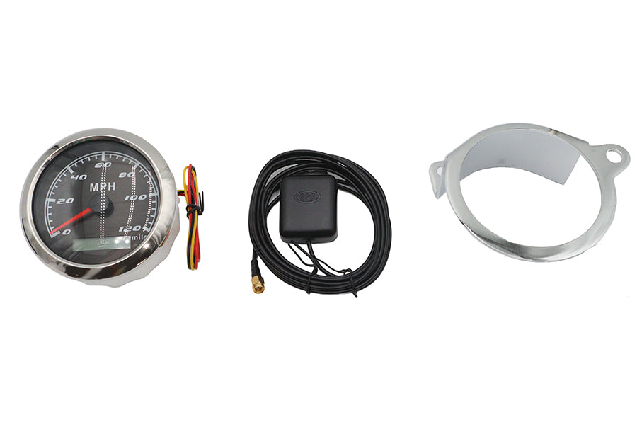 HARLEY 85mm GPS Tacho-Kit passend für 1965-1972 XL, 1960-1971 FL,
