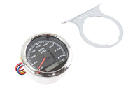 HARLEY 85mm Elektrischer Drehzahlmesser-Kit, passend für XL ab Baujahr 1988, FXD 1991-2007, FXR 1988-1994,