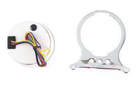 HARLEY 85mm Elektrischer Drehzahlmesser-Kit, passend für XL ab Baujahr 1988, FXD 1991-2007, FXR 1988-1994,